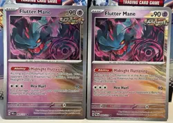 Pokemon Prismatic Evolutions TCG Holo & Reverse Holo Card Flutter Mane (043/131) - Image 1