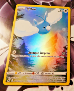 POKEMON ZENITH SUPREME FRANCAISE CARD HOLO CARTE Tylton GG27/GG70 FR MINT 2023 - Image 1