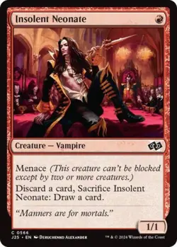 Insolent Neonate - Near Mint MTG Foundations Jumpstart - Image 1