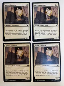 4x Mtg Strixhaven Ageless Guardian NM/M Magic The Gathering - Image 1