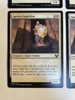 4x Mtg Strixhaven Ageless Guardian NM/M Magic The Gathering - Image 2