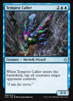 Tempest Caller -Foil Light Play MTG Ixalan - Image 1