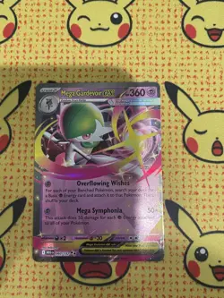 Mega Gardevoir Ex 060/132 Pokemon TCG Mega Evolution NM Double Rare Holo - Image 1