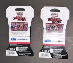 2 x Sleeved Pokemon Destined Rivals Sleeved Booster Packs New - Image 2