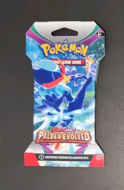 Pokemon 2023 Scarlet & Violet Paldea Evolved Sleeved Booster Factory Sealed - Image 1