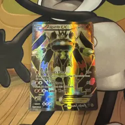 Pokemon Zygarde EX 54a/124 Alt Art Promo Moderately Played - Image 1