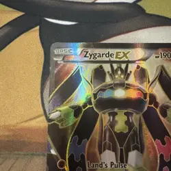 Pokemon Zygarde EX 54a/124 Alt Art Promo Moderately Played - Image 3