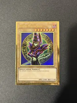 Dark Magician - MGED-EN002 - Premium Gold Rare - 1st Edition Yugioh - Image 1