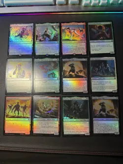 62 card lot -Collector Spiderman Magic The Gathering Foils Rare, Uncommon/Common - Image 1