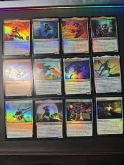 62 card lot -Collector Spiderman Magic The Gathering Foils Rare, Uncommon/Common - Image 2