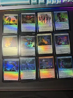 62 card lot -Collector Spiderman Magic The Gathering Foils Rare, Uncommon/Common - Image 5