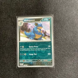Pokemon TCG Scarlet & Violet 151 Reverse Holo Card Nidoqueen 031/165 - Image 1