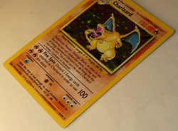 pokemon charizard 4/102 rare holo card base set unlimited 1999 holographic VGC - Image 5