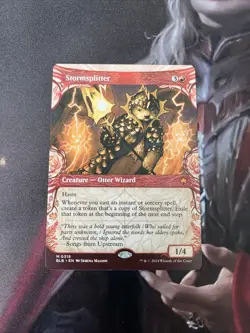 MtG Stormsplitter - NM Showcase - Bloomburrow - Image 1