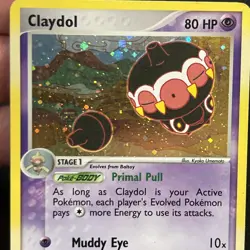 2004 Pokemon Claydol 2/101 Holo Rare EX Hidden Legends - Image 1