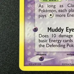 2004 Pokemon Claydol 2/101 Holo Rare EX Hidden Legends - Image 5