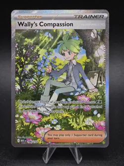 Wally's Compassion 186/132 Pokemon Mega Evolution SIR - NM - Image 1