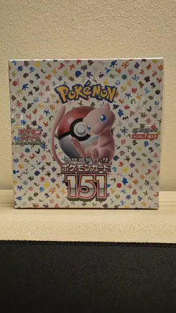 Japanese Pokemon Scarlet & Violet Pokemon 151 Booster Box US SELLER SEALED - Image 1