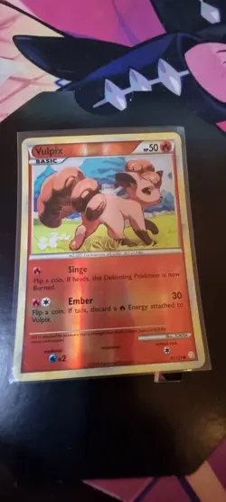 Vulpix [Reverse Holo] #87 Pokemon HeartGold & SoulSilver - Image 1