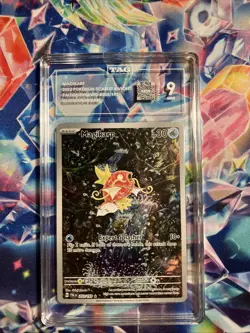 Pokemon 2023 Magikarp Illustration Rare Tag 9 Mint 203/193 Paldea Evolved - Image 1