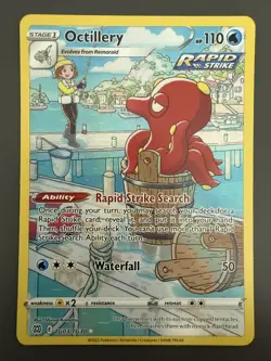 Octillery TG03/TG30 Swsh09: Brilliant Stars Trainer Gallery Holo Pokemon TCG -NM - Image 1