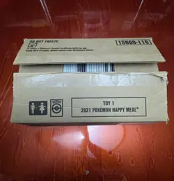 2021 Pokemon McDonald's OPEN Case 25th Anniversary #1 Box 150 Happy Meal Packs - Image 5