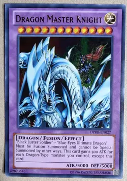 Dragon Master Knight - Yu-Gi-Oh! - DPKB-EN027 - Unlimited - UR - NM - Free Ship - Image 1