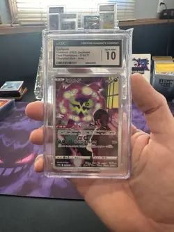 CGC 10 GEM MINT Spiritomb Dark Phantasma 076/071 FA Japanese Pokemon Card - Image 1