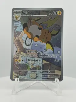 Pokemon TCG Raichu Holo Card Scarlet & Violet Paldea Evolved 211/193 IR - Image 1