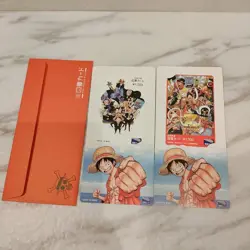 ONE PIECE Book Gift Card Set of 2 From Japan SHUEISHA 2012 F/S - Image 1