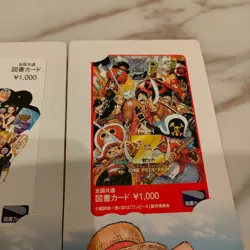 ONE PIECE Book Gift Card Set of 2 From Japan SHUEISHA 2012 F/S - Image 4