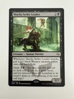 Mardu Strike Leader MTG Magic the Gathering Card NM Near Mint FRF - Image 1