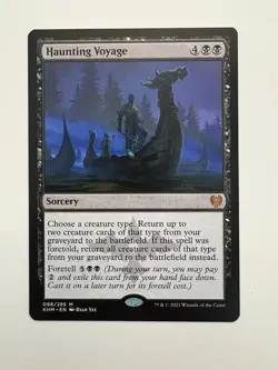 Haunting Voyage MTG Magic the Gathering Card NM Near Mint KHM - Image 1