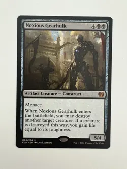 Noxious Gearhulk MTG Magic the Gathering Card NM Near Mint KLD - Image 1