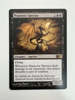 Hypnotic Specter MTG Magic the Gathering Card NM Near Mint M10 - Image 1