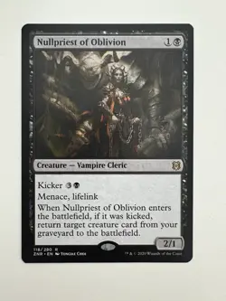 Nullpriest of Oblivion MTG Magic the Gathering Card NM Near Mint ZNR - Image 1