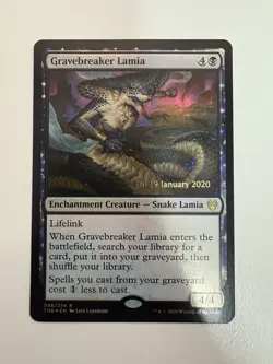 Gravebreaker Lamia Foil Promo Prerelease MTG Magic Gathering Card NM Mint THB - Image 1