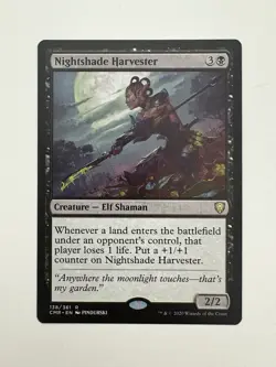 Nightshade Harvester MTG Magic the Gathering Card NM Near Mint CMR - Image 1