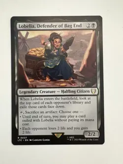 Lobelia Defender of Bag End MTG Magic the Gathering Card NM Near Mint LTC - Image 1