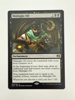 Midnight Oil MTG Magic the Gathering Card NM Near Mint KLD - Image 1