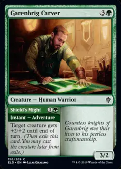 Garenbrig Carver - Near Mint MTG Throne of Eldraine - Image 1