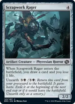 Scrapwork Rager - Near Mint MTG The Brothers' War - Image 1