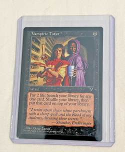 1x Vampiric Tutor Visions MTG Magic the gathering NM - Image 1