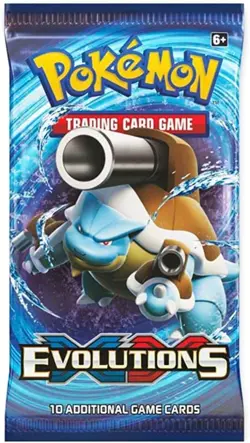 Pokemon TCG: XY Evolutions, A Booster Pack Containing 10 Cards Multicoloured 820650801556 - Image 1