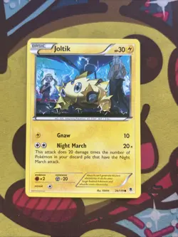 Pokemon Joltik 26/119 - BW Phantom Forces - Non Holo - Excellent - Image 1