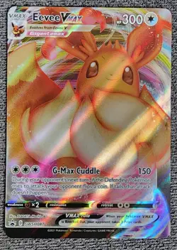 Pokemon card error miscut promo Vmax Eevee SWSH087 - Image 1