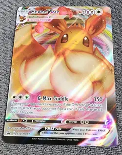 Pokemon card error miscut promo Vmax Eevee SWSH087 - Image 2