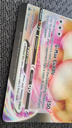Pokemon card error miscut promo Vmax Eevee SWSH087 - Image 3