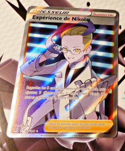 POKEMON FRANCAISE CARD HOLO CARTE 190/196 FR MINT 2022 - Image 1