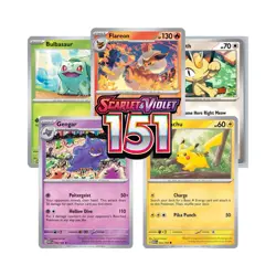 POKEMON S&V 151 BULK BUNDLE - 250+ cards with 30 Reverse Holos & Standard Holo - Image 1